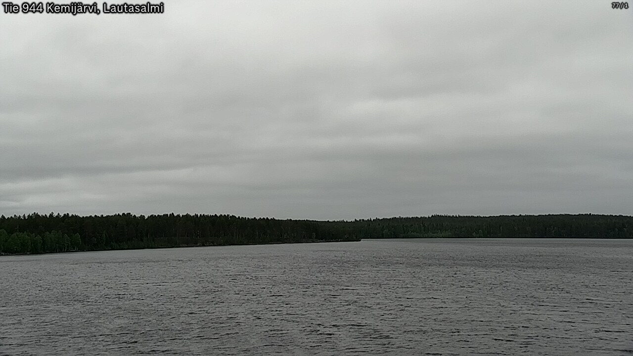 Weather Camera Image Road 944 Kemijärvi, Lautasalmi, Kemijärvi, Lappi