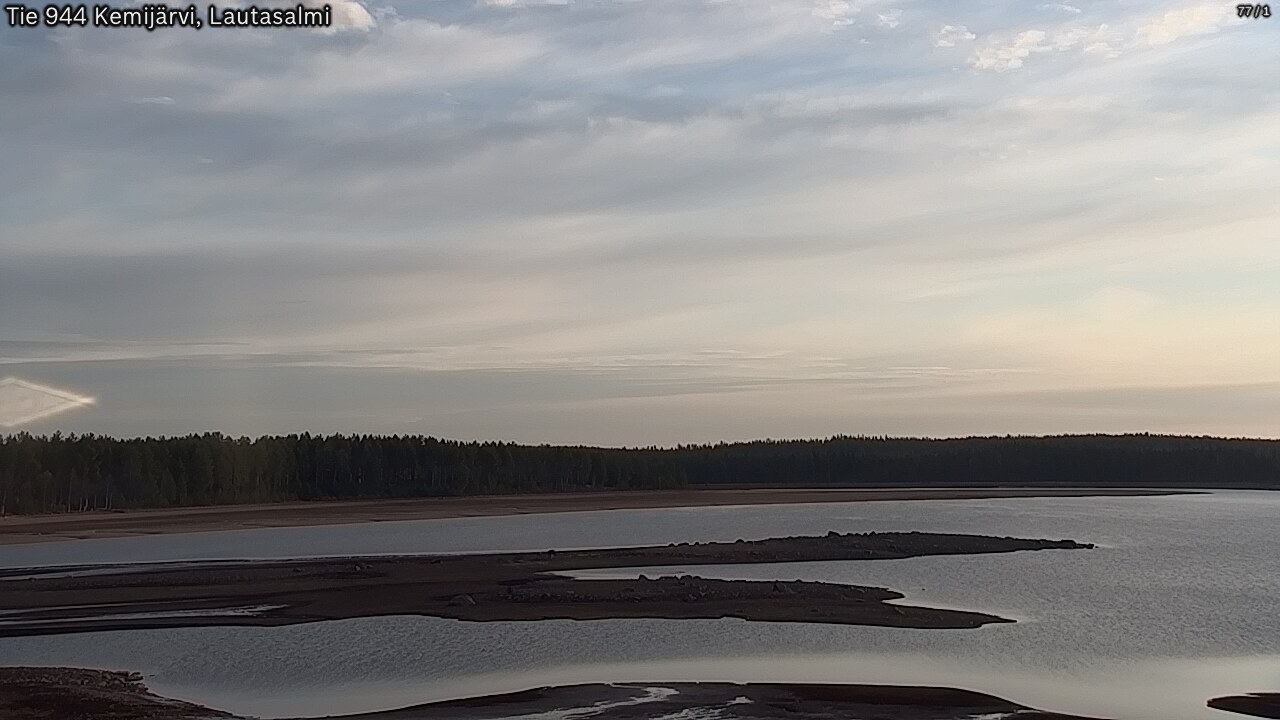 Weather Camera Image Road 944 Kemijärvi, Lautasalmi, Kemijärvi, Lappi