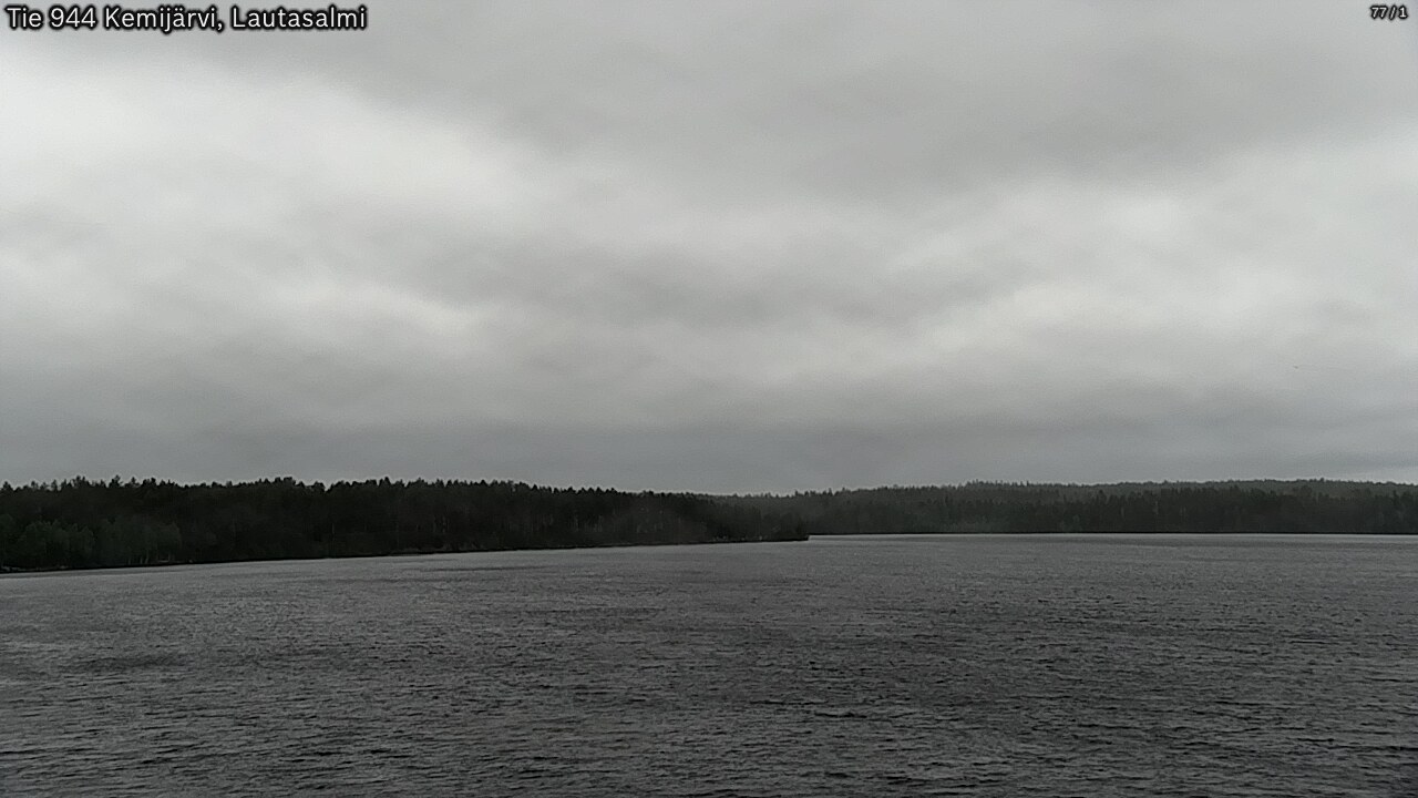 Weather Camera Image Väg 944 Kemijärvi, Lautasalmi, Kemijärvi, Lappi