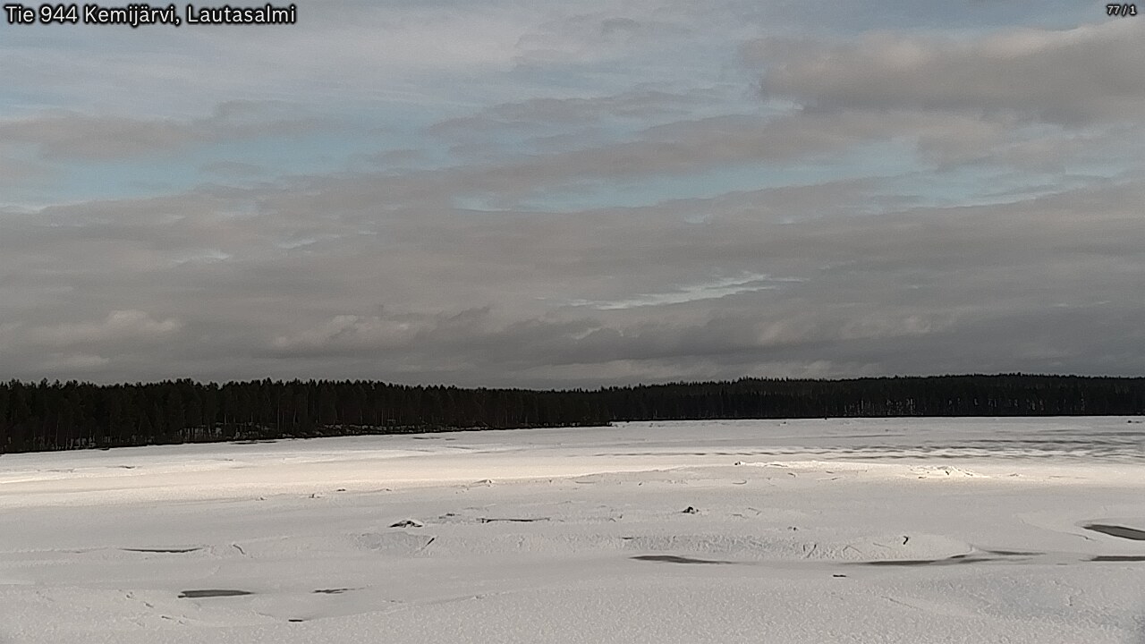 Kelikamerat Kuva Tie 944 Kemijärvi, Lautasalmi, Kemijärvi, Lappi