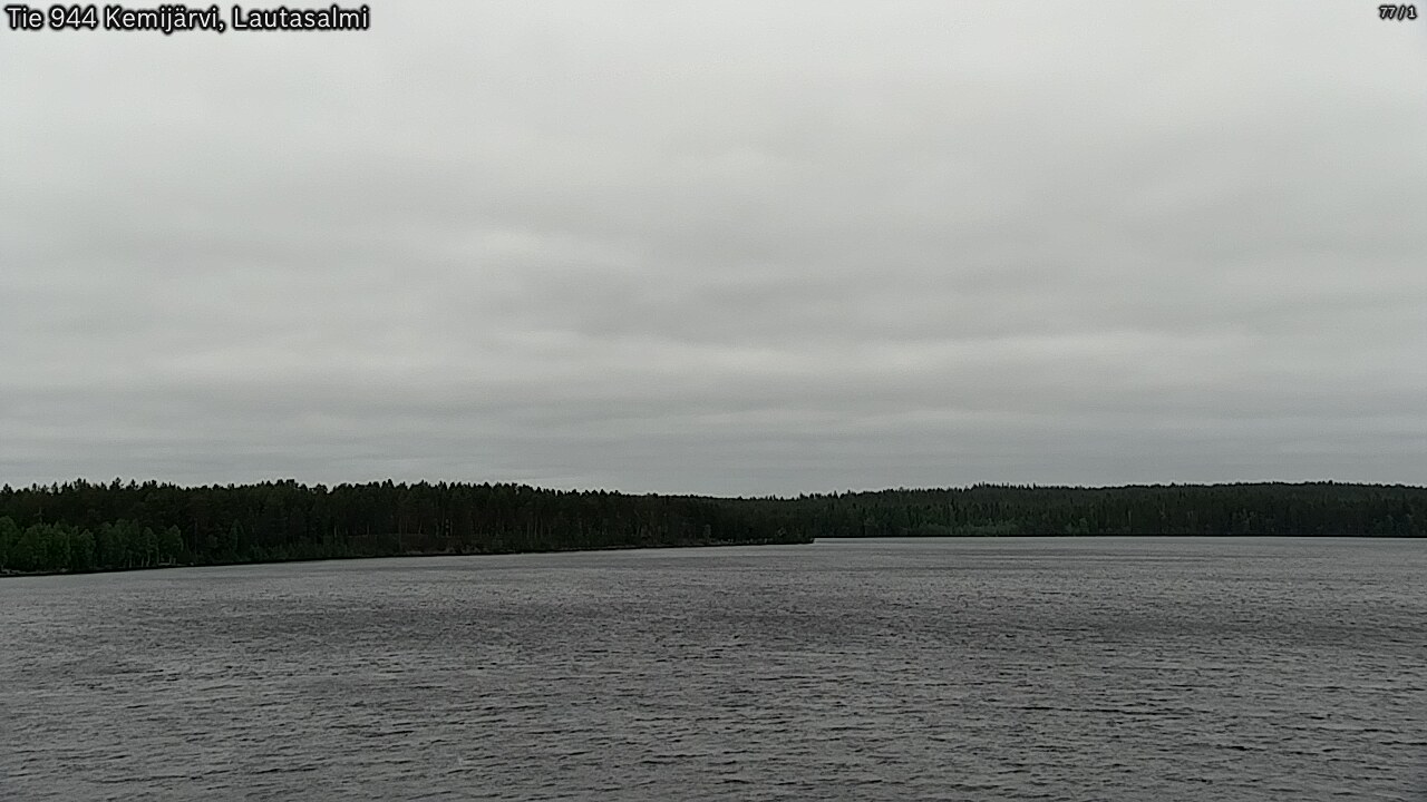 Weather Camera Image Väg 944 Kemijärvi, Lautasalmi, Kemijärvi, Lappi