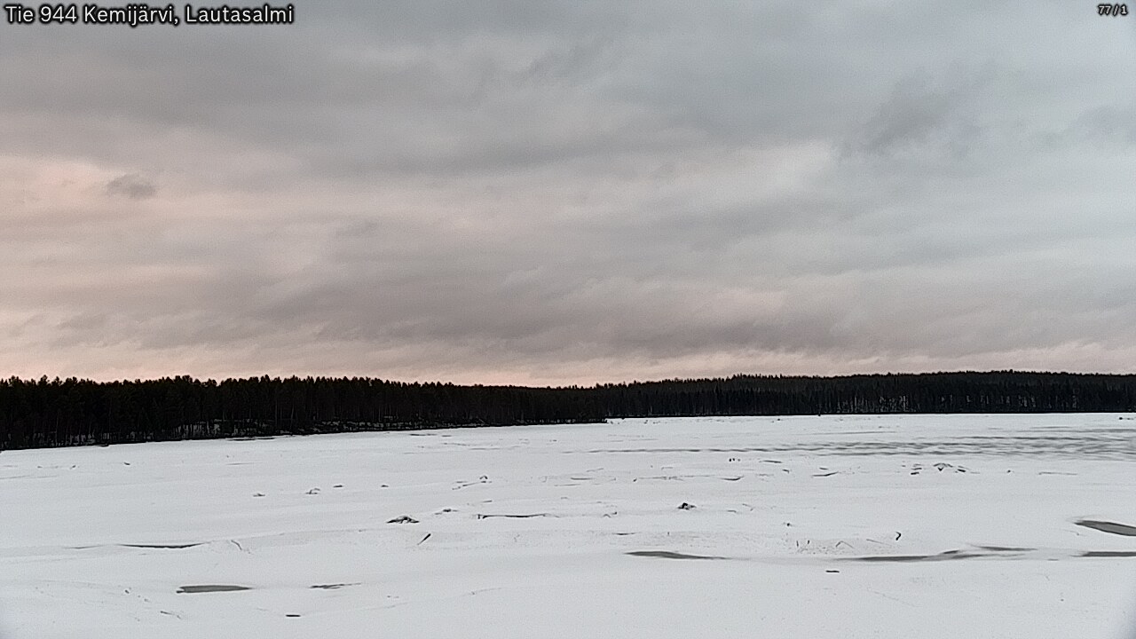 Kelikamerat Kuva Tie 944 Kemijärvi, Lautasalmi, Kemijärvi, Lappi