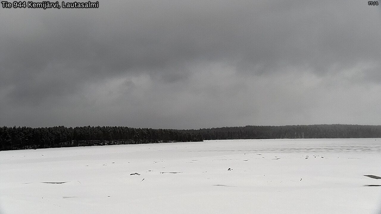 Kelikamerat Kuva Tie 944 Kemijärvi, Lautasalmi, Kemijärvi, Lappi