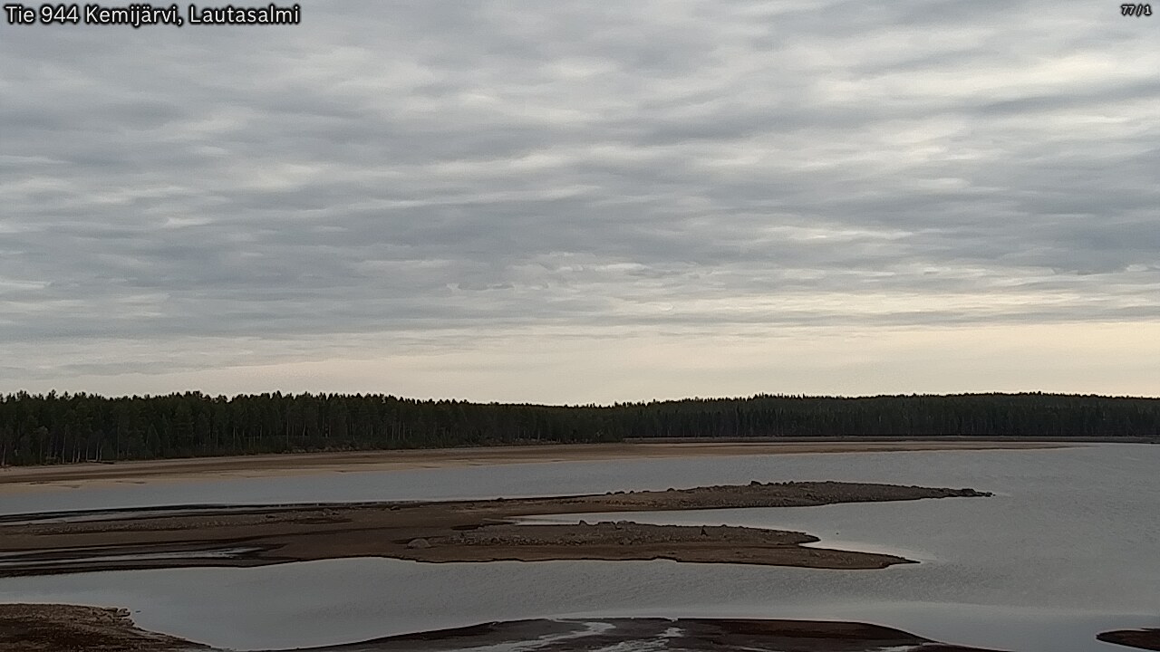Weather Camera Image Road 944 Kemijärvi, Lautasalmi, Kemijärvi, Lappi