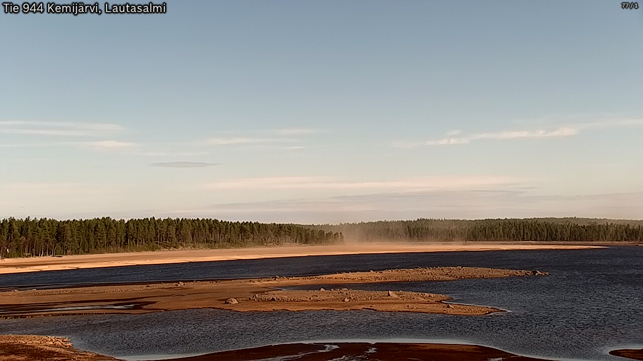 Weather Camera Image Road 944 Kemijärvi, Lautasalmi, Kemijärvi, Lappi