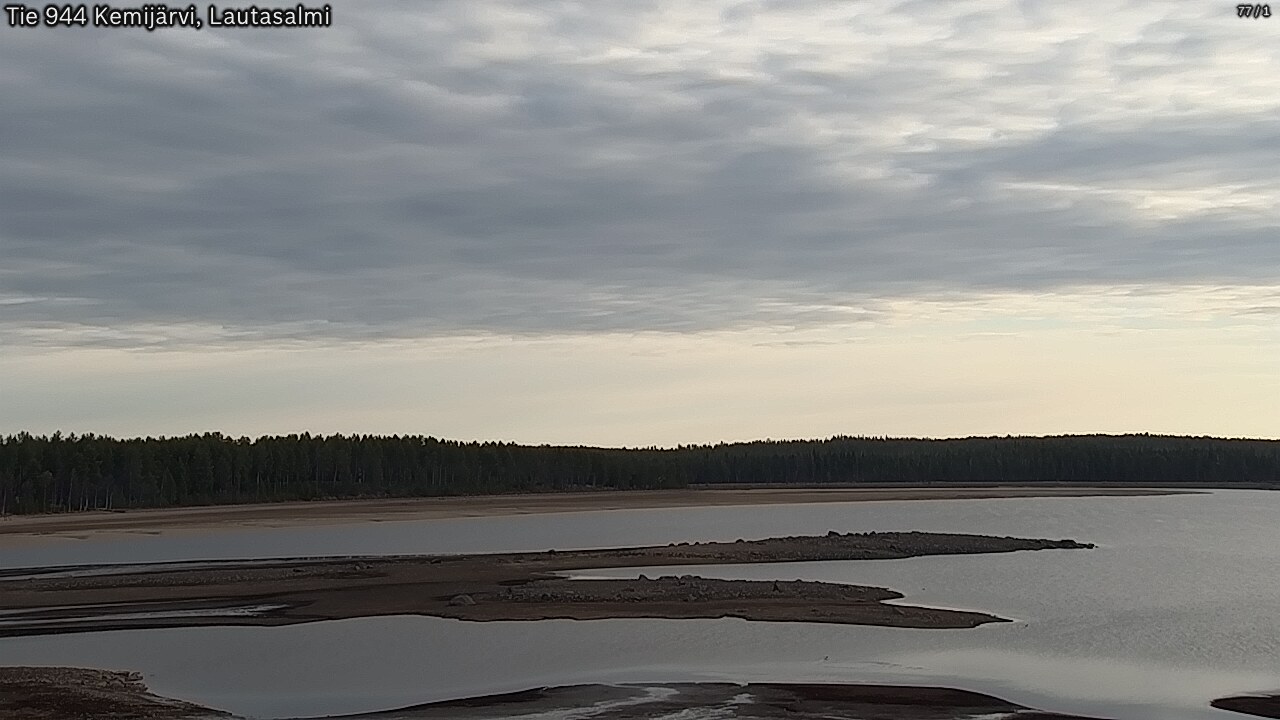 Weather Camera Image Road 944 Kemijärvi, Lautasalmi, Kemijärvi, Lappi