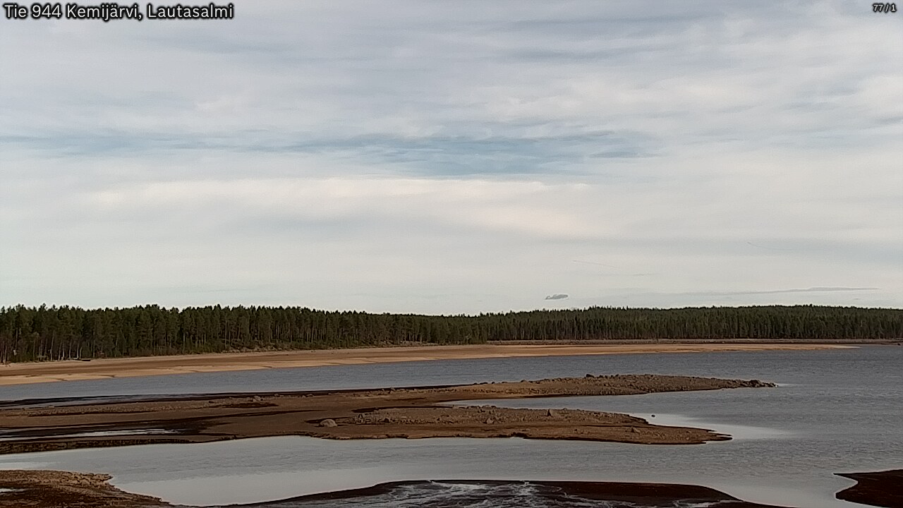 Weather Camera Image Väg 944 Kemijärvi, Lautasalmi, Kemijärvi, Lappi