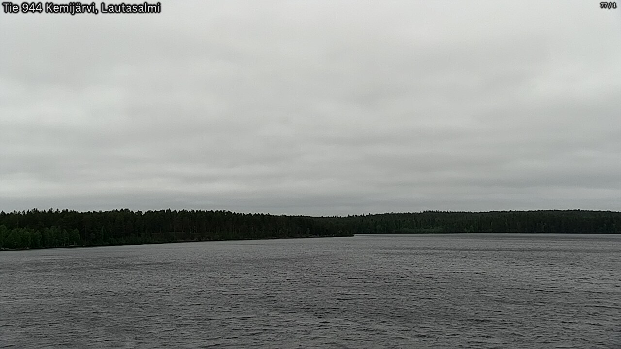 Weather Camera Image Väg 944 Kemijärvi, Lautasalmi, Kemijärvi, Lappi