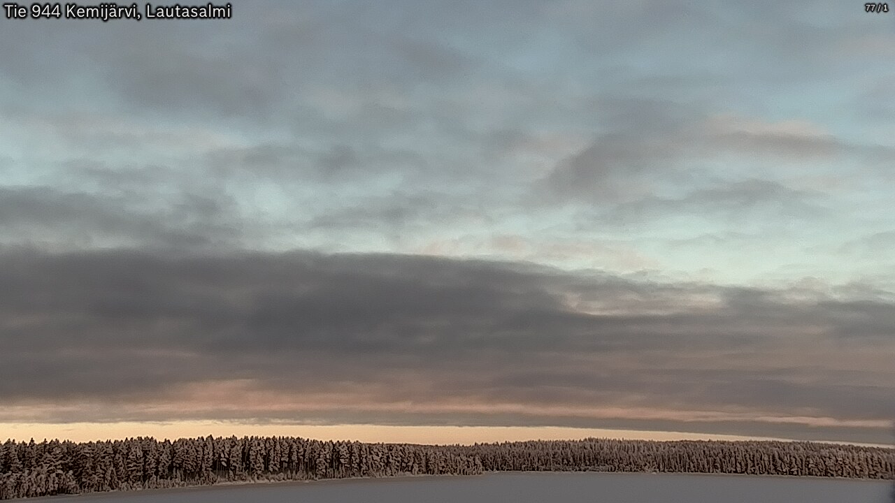 Kelikamerat Kuva Tie 944 Kemijärvi, Lautasalmi, Kemijärvi, Lappi