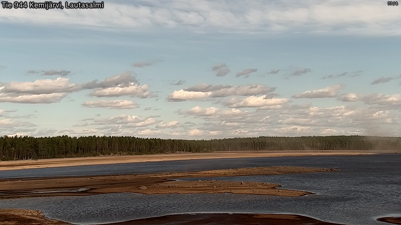 Weather Camera Image Road 944 Kemijärvi, Lautasalmi, Kemijärvi, Lappi