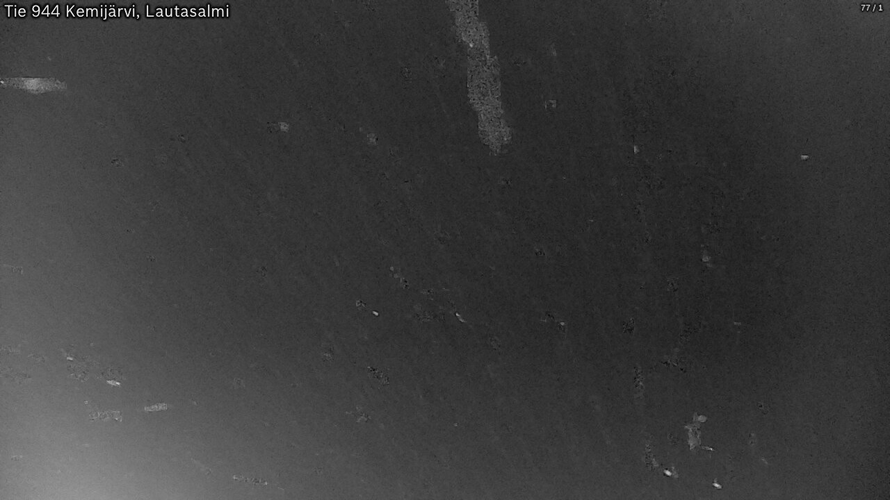 Weather Camera Image Väg 944 Kemijärvi, Lautasalmi, Kemijärvi, Lappi