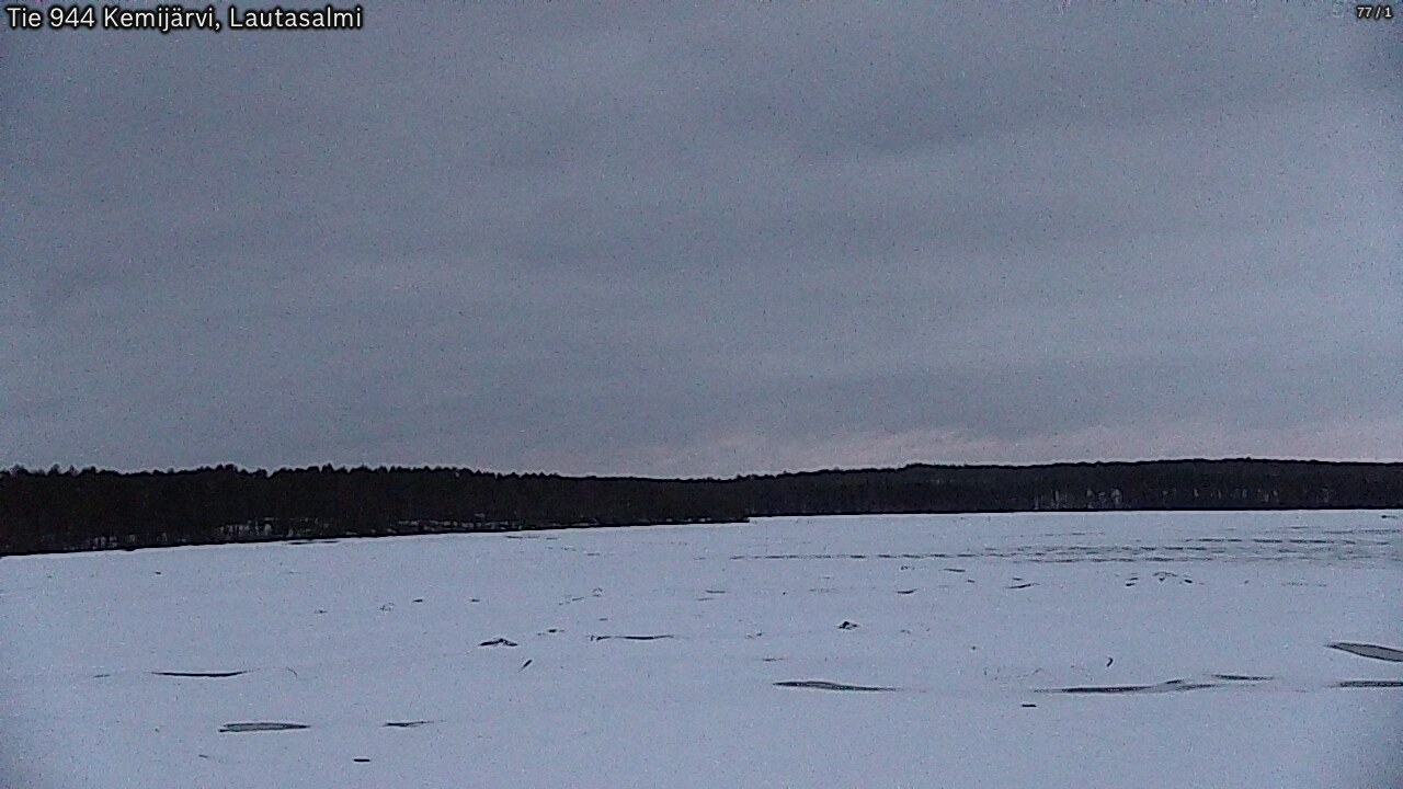 Kelikamerat Kuva Tie 944 Kemijärvi, Lautasalmi, Kemijärvi, Lappi