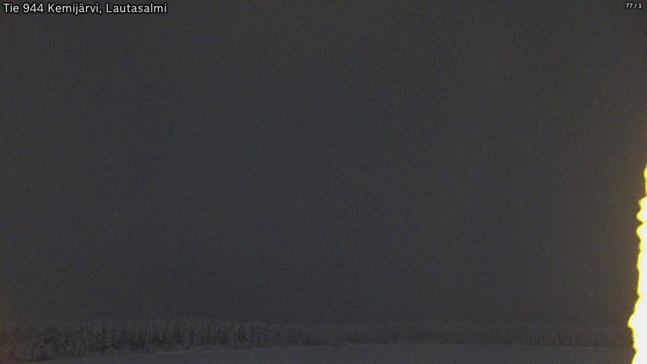 Kelikamerat Kuva Tie 944 Kemijärvi, Lautasalmi, Kemijärvi, Lappi