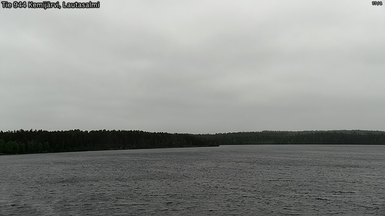 Weather Camera Image Väg 944 Kemijärvi, Lautasalmi, Kemijärvi, Lappi