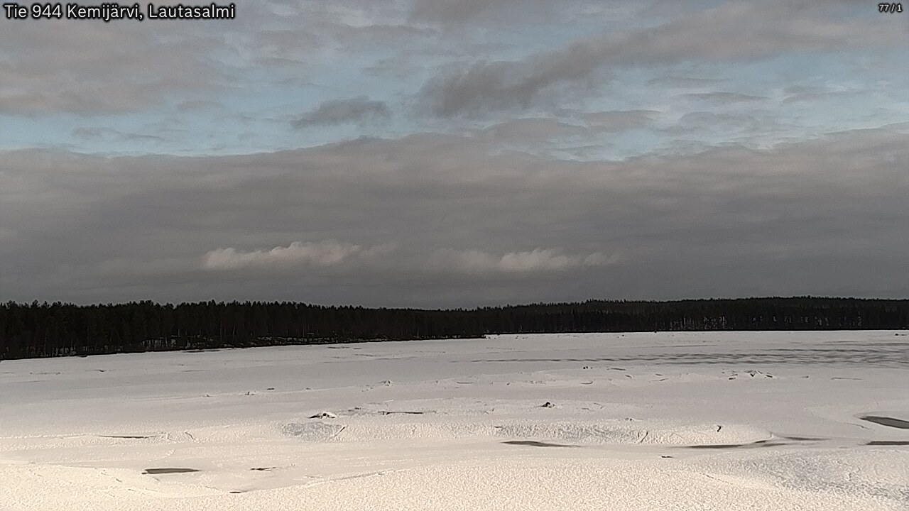 Kelikamerat Kuva Tie 944 Kemijärvi, Lautasalmi, Kemijärvi, Lappi