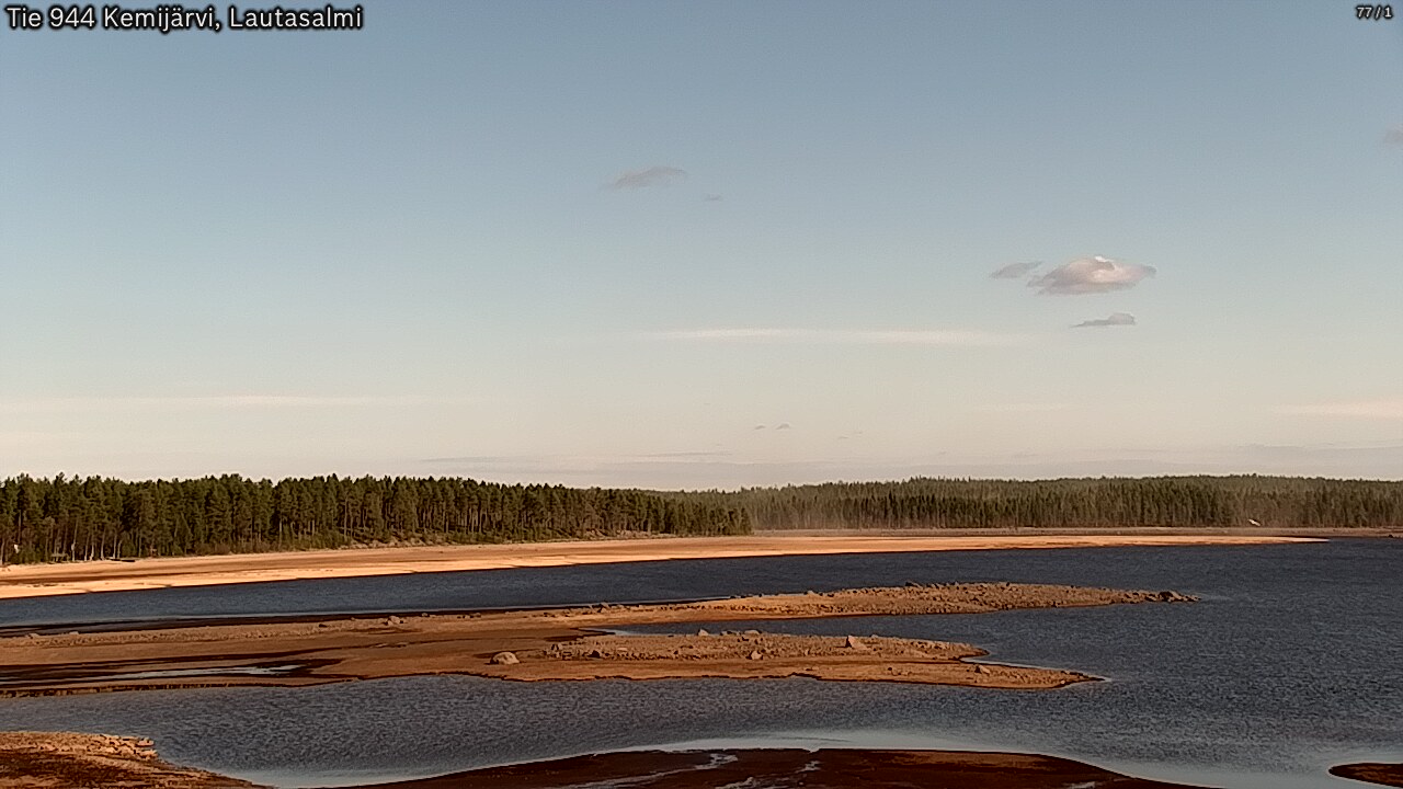 Weather Camera Image Road 944 Kemijärvi, Lautasalmi, Kemijärvi, Lappi