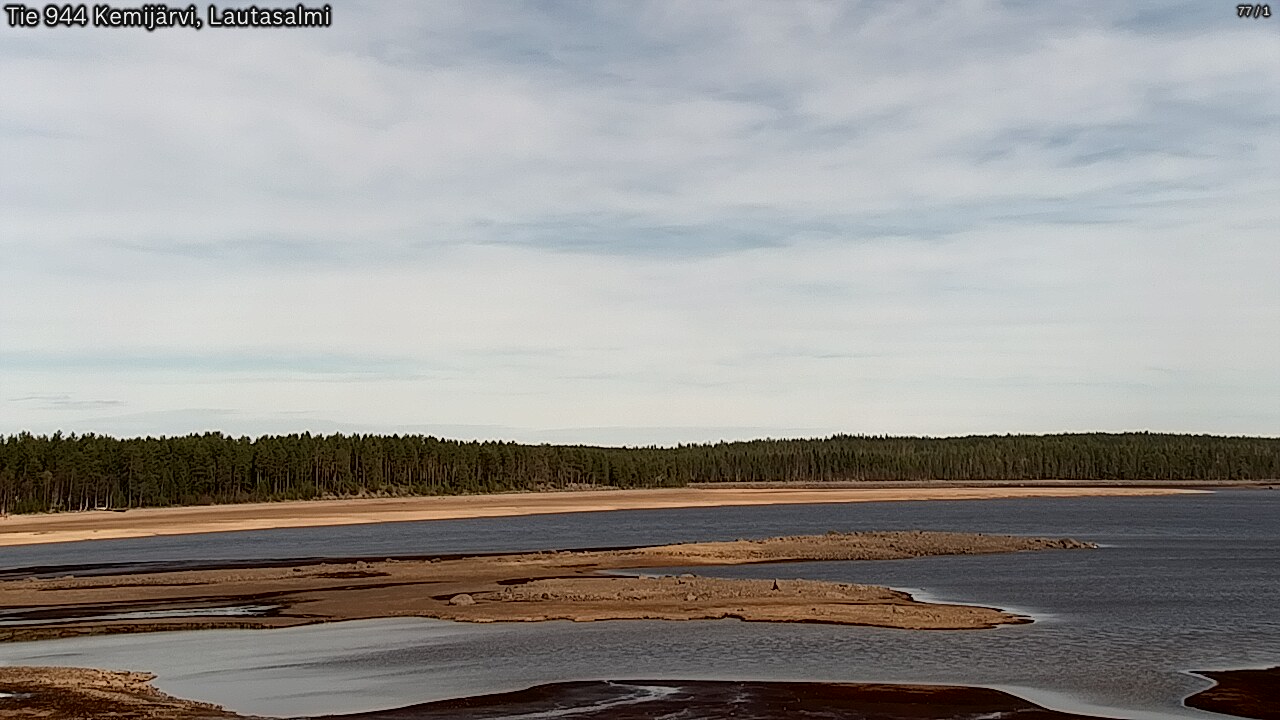 Weather Camera Image Väg 944 Kemijärvi, Lautasalmi, Kemijärvi, Lappi
