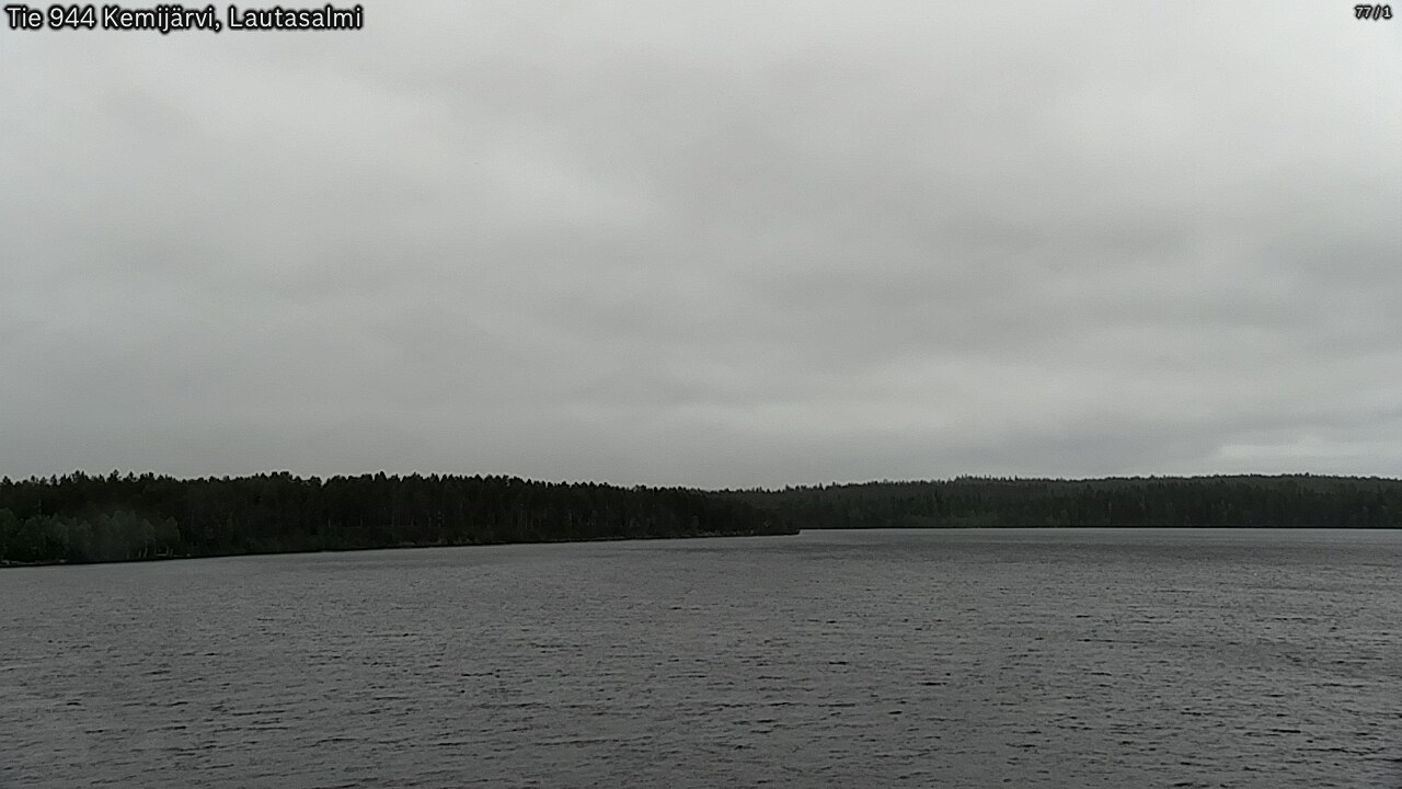 Weather Camera Image Väg 944 Kemijärvi, Lautasalmi, Kemijärvi, Lappi