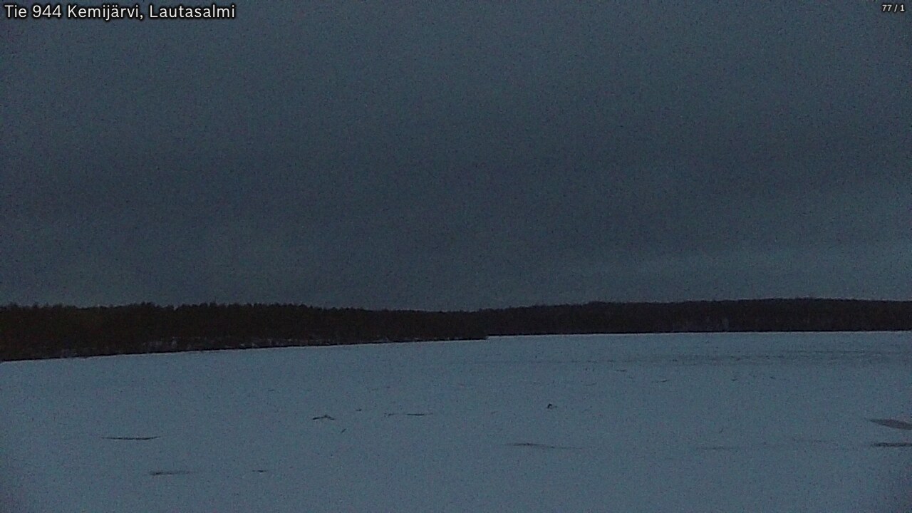 Kelikamerat Kuva Tie 944 Kemijärvi, Lautasalmi, Kemijärvi, Lappi