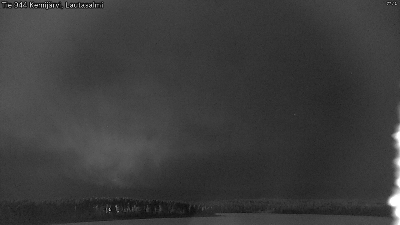 Kelikamerat Kuva Tie 944 Kemijärvi, Lautasalmi, Kemijärvi, Lappi