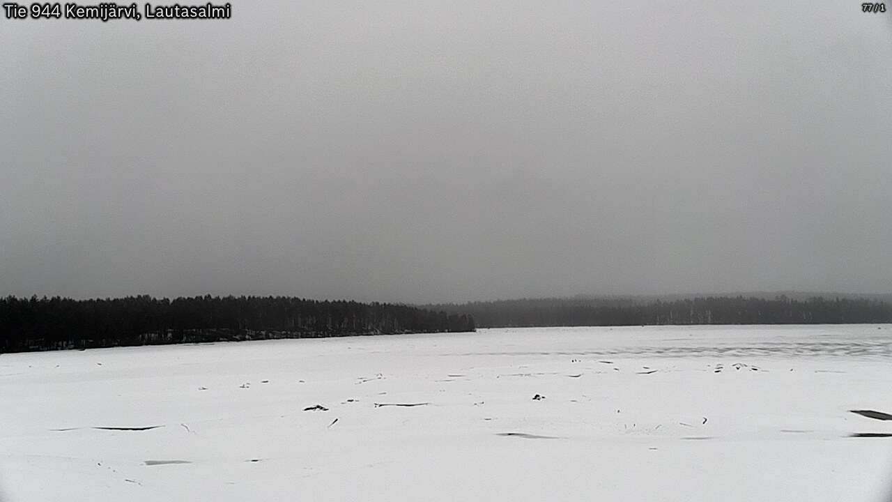 Kelikamerat Kuva Tie 944 Kemijärvi, Lautasalmi, Kemijärvi, Lappi