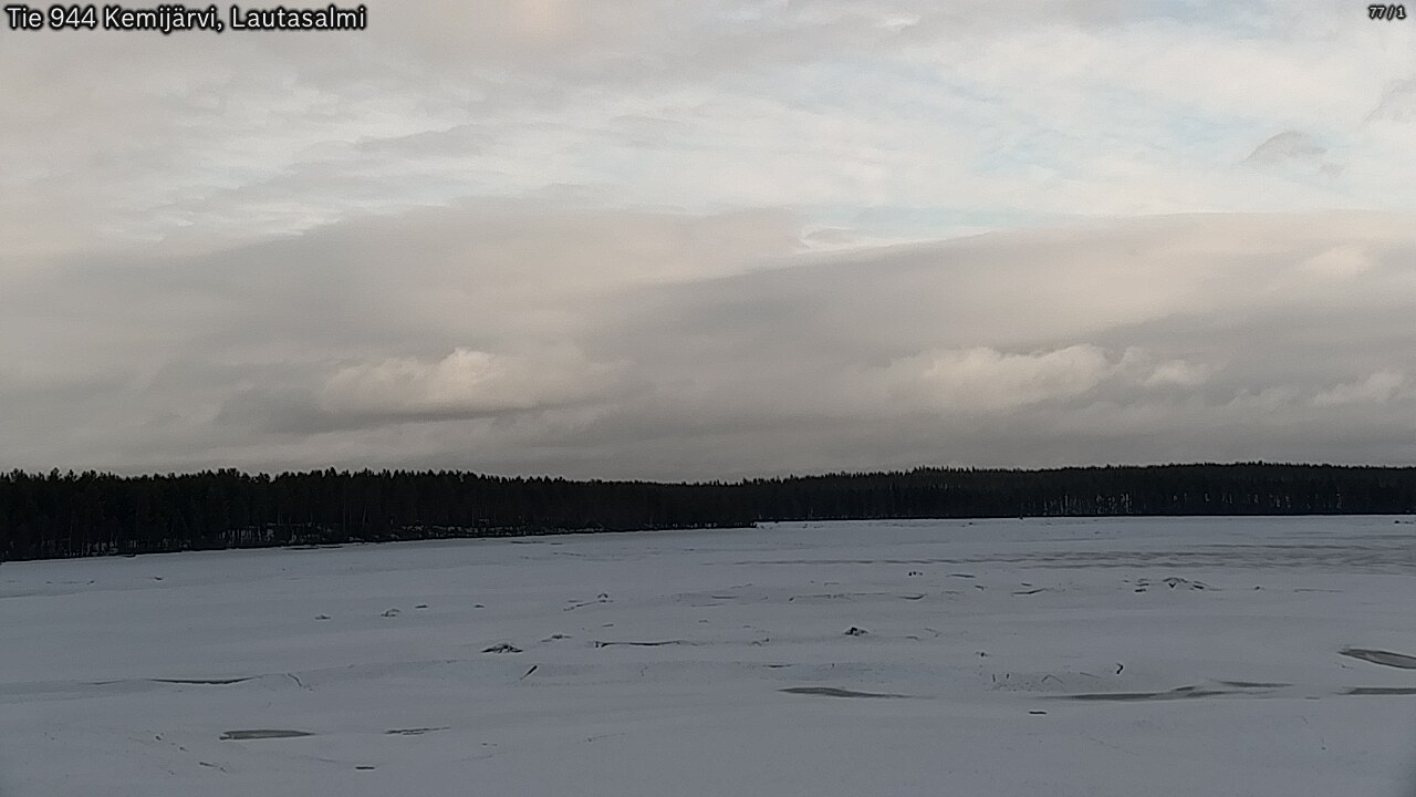 Kelikamerat Kuva Tie 944 Kemijärvi, Lautasalmi, Kemijärvi, Lappi