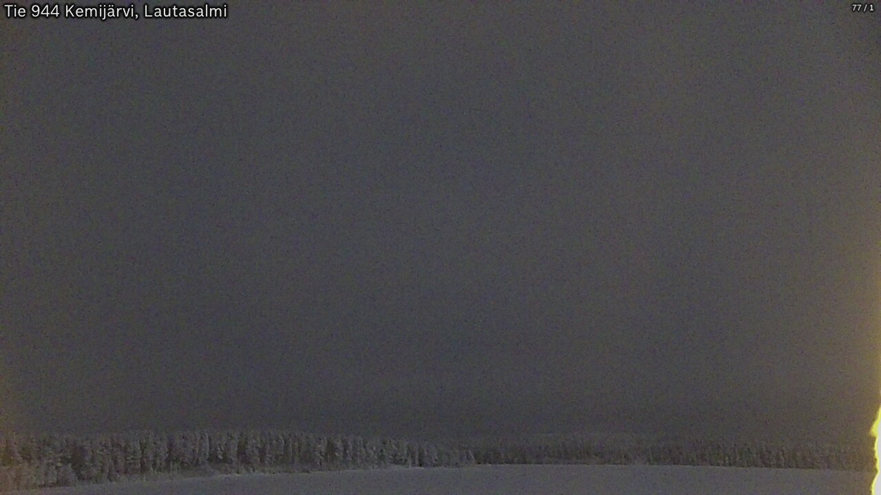 Kelikamerat Kuva Tie 944 Kemijärvi, Lautasalmi, Kemijärvi, Lappi