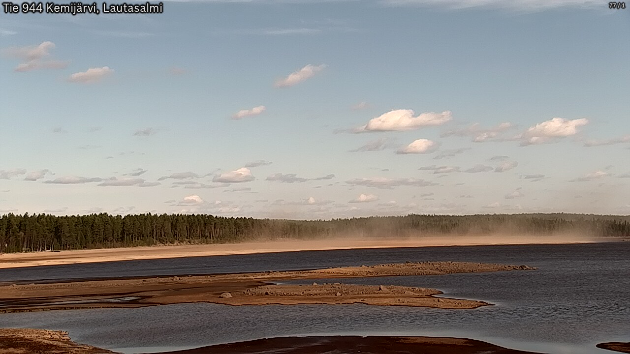 Weather Camera Image Road 944 Kemijärvi, Lautasalmi, Kemijärvi, Lappi