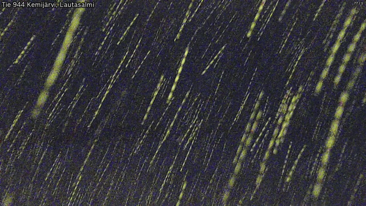 Weather Camera Image Väg 944 Kemijärvi, Lautasalmi, Kemijärvi, Lappi