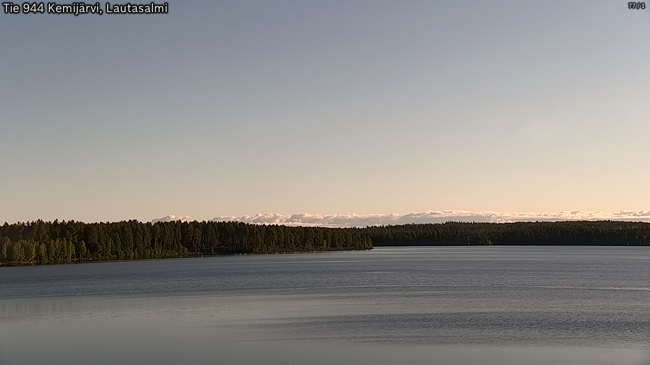 Weather Camera Image Road 944 Kemijärvi, Lautasalmi, Kemijärvi, Lappi