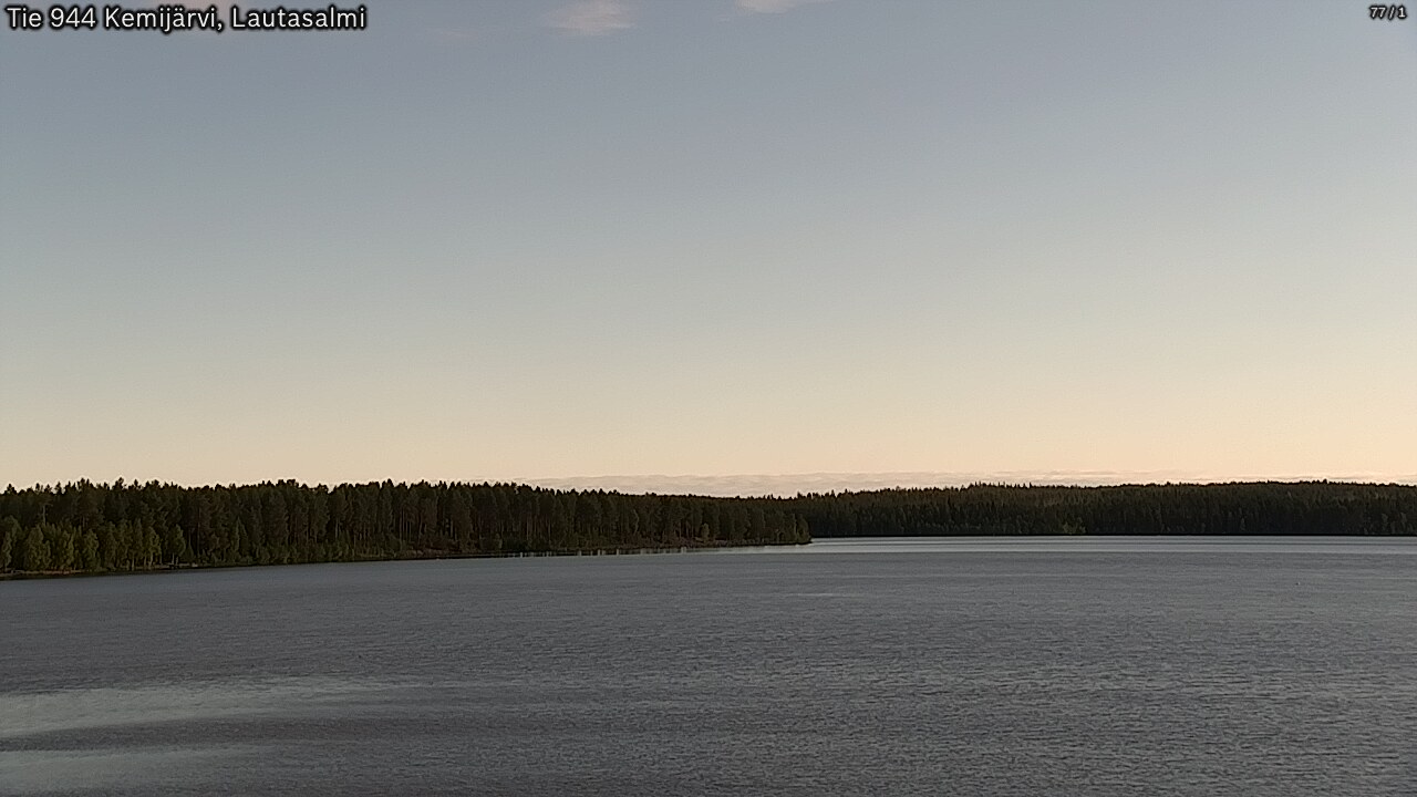 Weather Camera Image Väg 944 Kemijärvi, Lautasalmi, Kemijärvi, Lappi