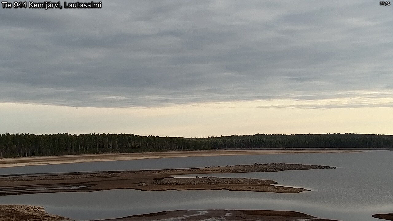 Weather Camera Image Road 944 Kemijärvi, Lautasalmi, Kemijärvi, Lappi