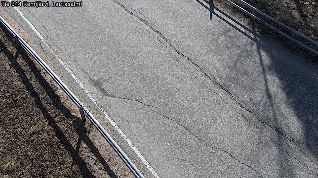 Weather Camera Image Väg 944 Kemijärvi, Lautasalmi, Kemijärvi, Lappi
