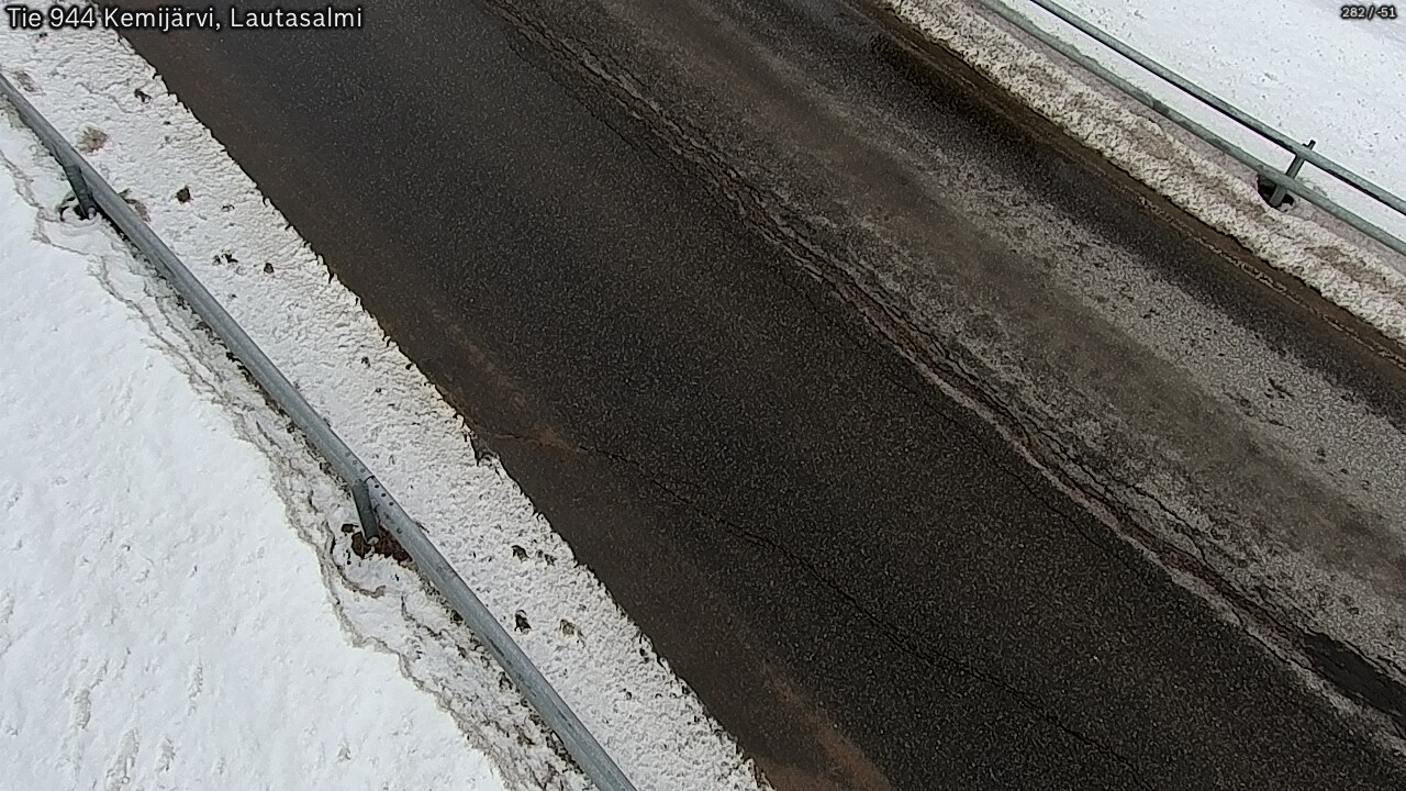 Weather Camera Image Road 944 Kemijärvi, Lautasalmi, Kemijärvi, Lappi