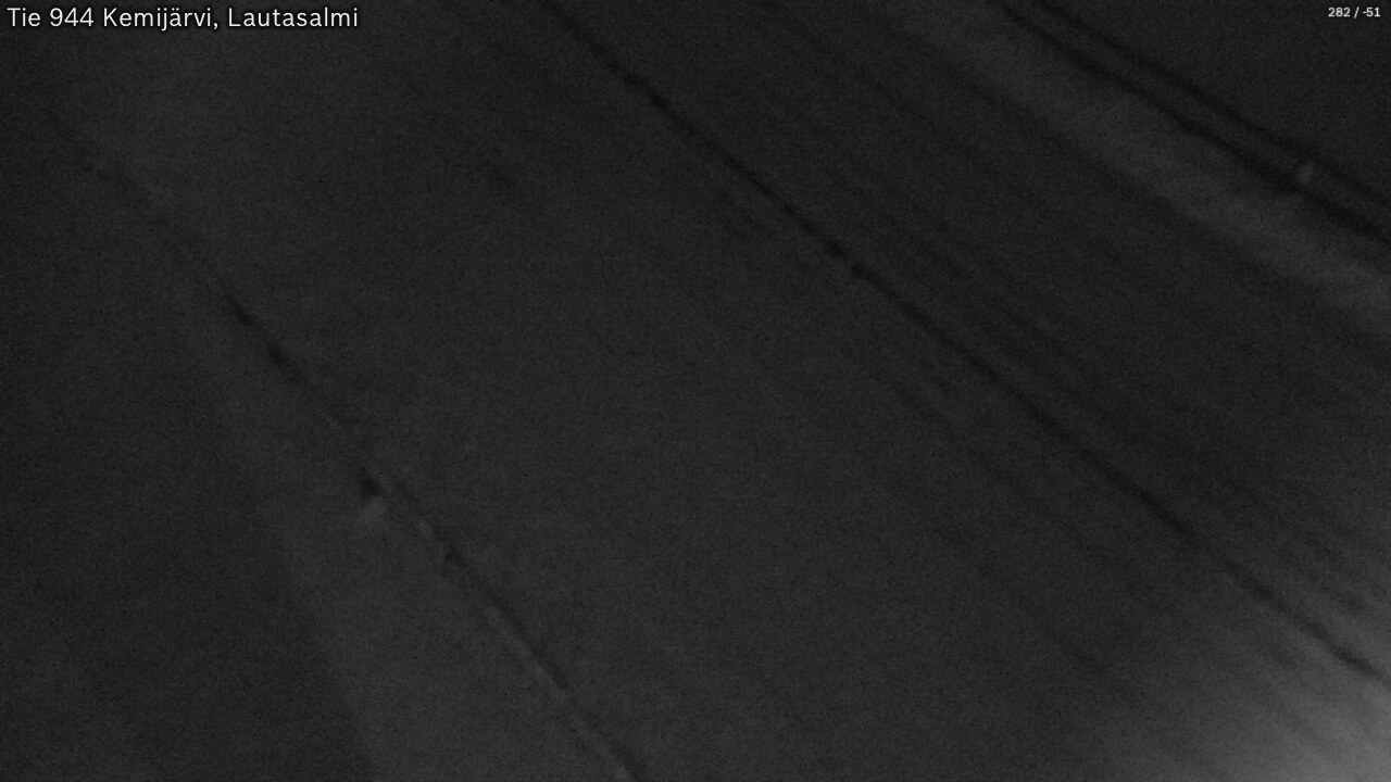 Weather Camera Image Road 944 Kemijärvi, Lautasalmi, Kemijärvi, Lappi