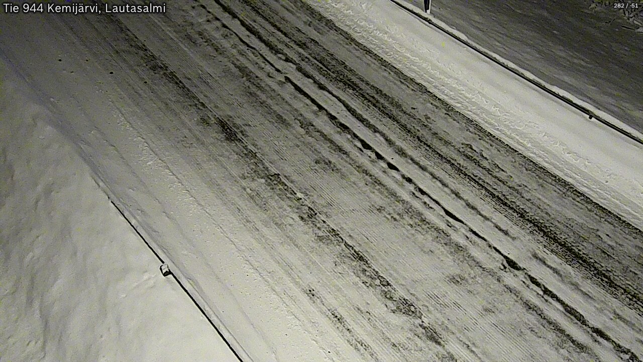 Kelikamerat Kuva Tie 944 Kemijärvi, Lautasalmi, Kemijärvi, Lappi
