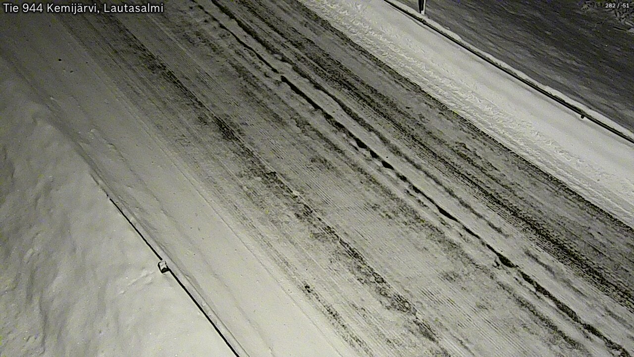 Kelikamerat Kuva Tie 944 Kemijärvi, Lautasalmi, Kemijärvi, Lappi