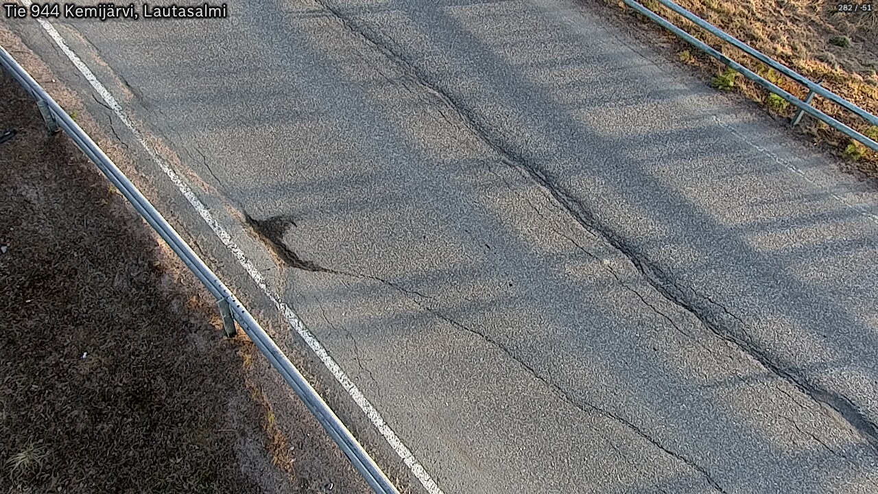 Weather Camera Image Väg 944 Kemijärvi, Lautasalmi, Kemijärvi, Lappi
