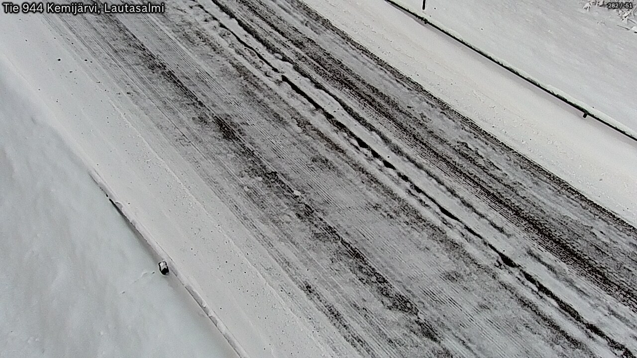 Kelikamerat Kuva Tie 944 Kemijärvi, Lautasalmi, Kemijärvi, Lappi