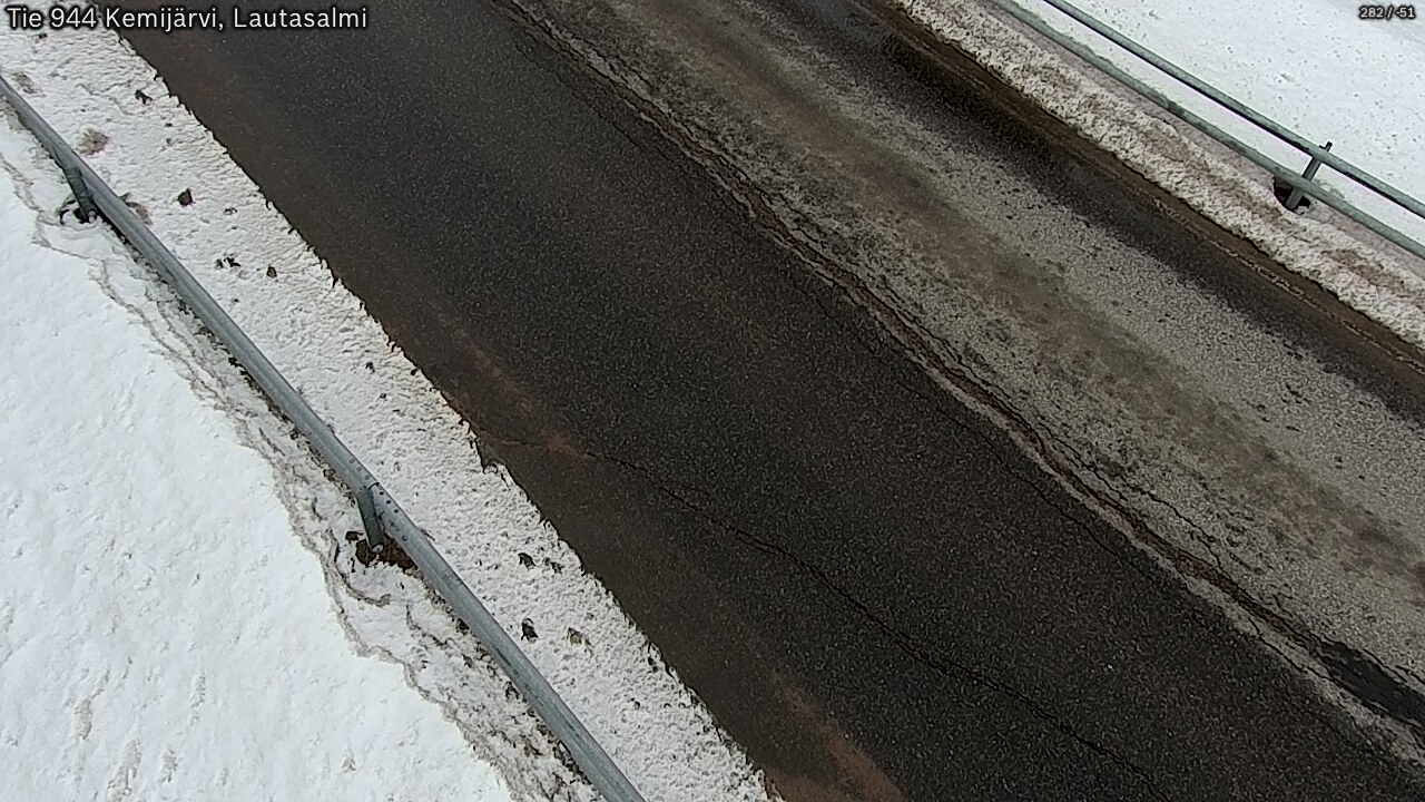 Weather Camera Image Road 944 Kemijärvi, Lautasalmi, Kemijärvi, Lappi