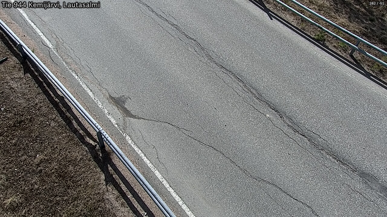 Weather Camera Image Väg 944 Kemijärvi, Lautasalmi, Kemijärvi, Lappi