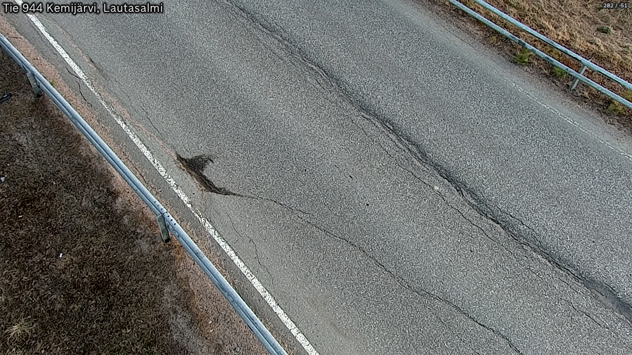 Weather Camera Image Väg 944 Kemijärvi, Lautasalmi, Kemijärvi, Lappi
