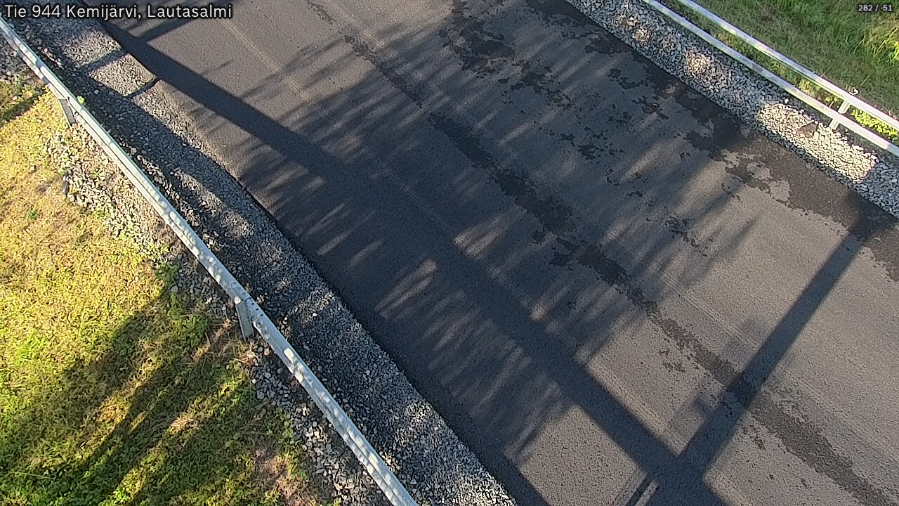 Weather Camera Image Väg 944 Kemijärvi, Lautasalmi, Kemijärvi, Lappi