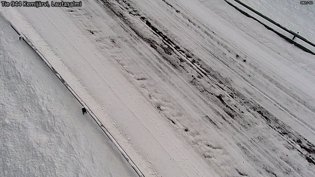 Weather Camera Image Road 944 Kemijärvi, Lautasalmi, Kemijärvi, Lappi