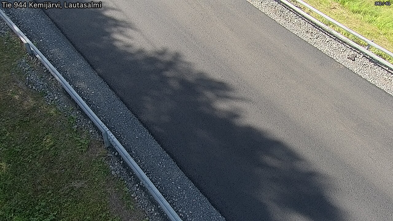 Weather Camera Image Väg 944 Kemijärvi, Lautasalmi, Kemijärvi, Lappi