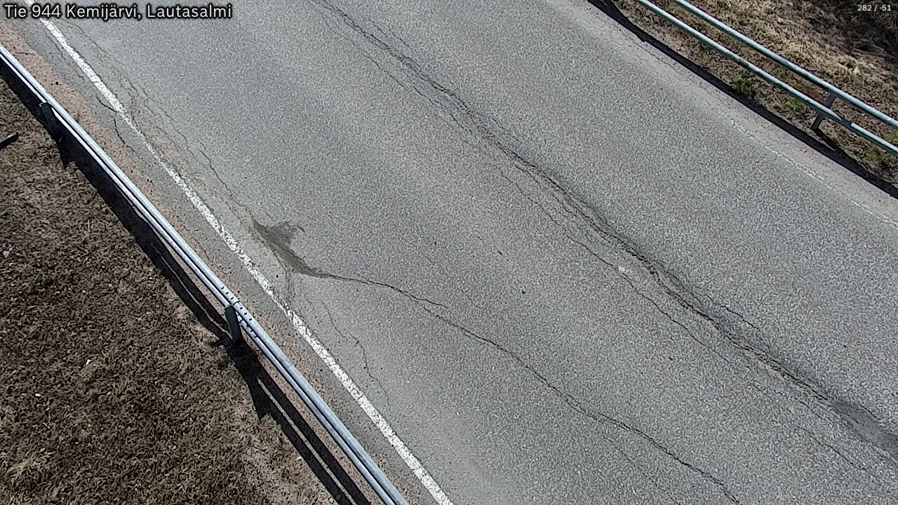 Weather Camera Image Väg 944 Kemijärvi, Lautasalmi, Kemijärvi, Lappi