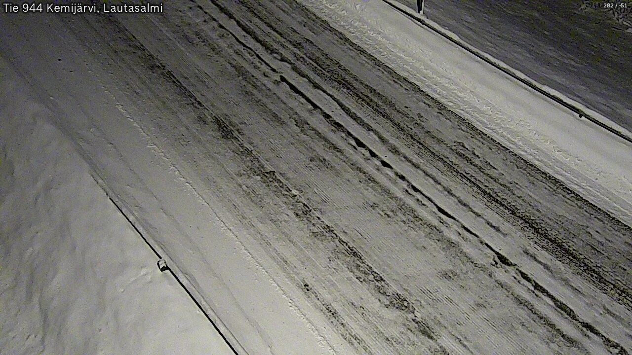 Kelikamerat Kuva Tie 944 Kemijärvi, Lautasalmi, Kemijärvi, Lappi