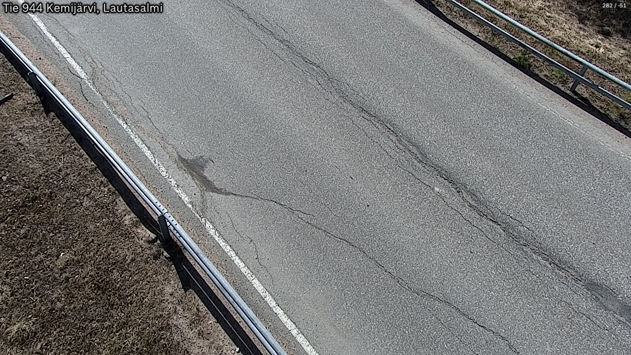 Weather Camera Image Väg 944 Kemijärvi, Lautasalmi, Kemijärvi, Lappi
