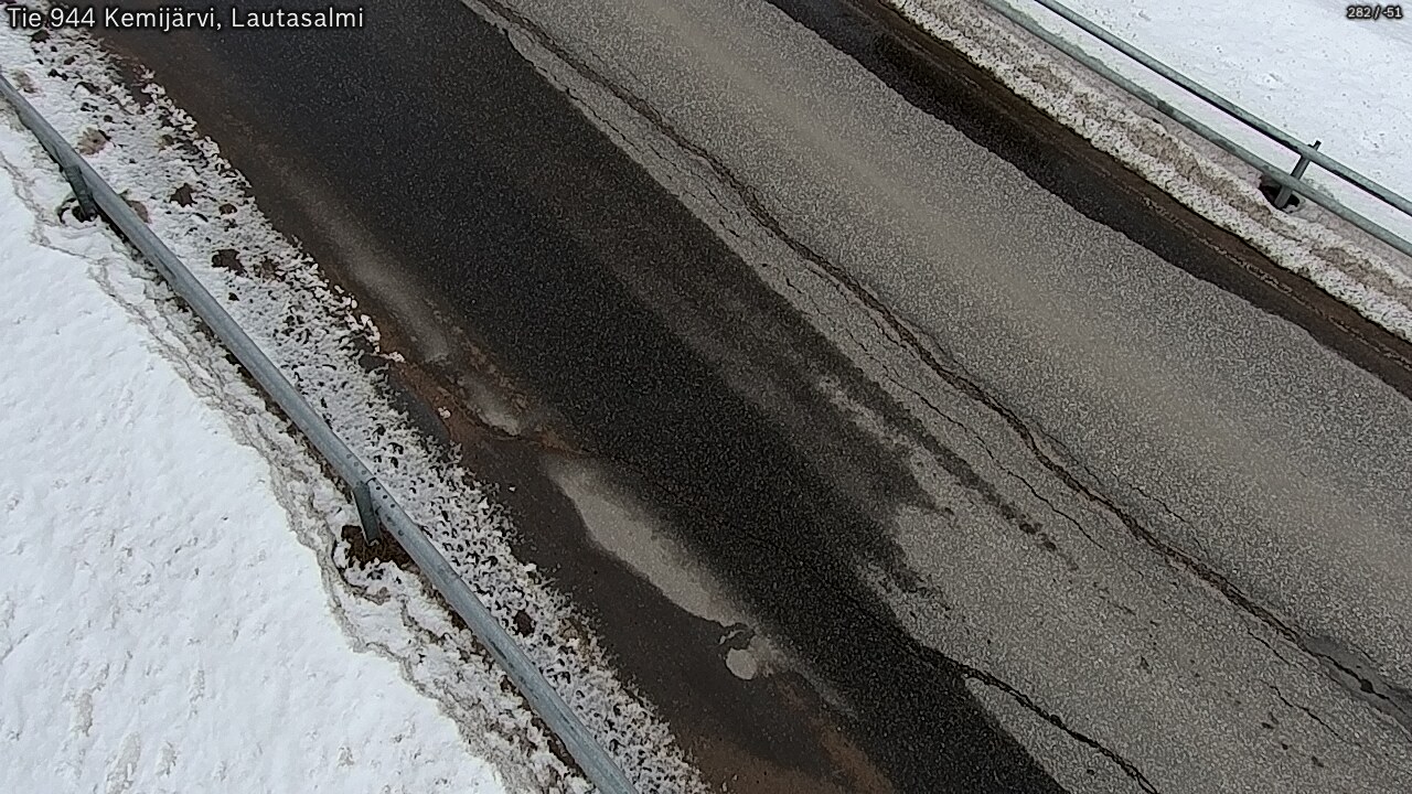 Weather Camera Image Road 944 Kemijärvi, Lautasalmi, Kemijärvi, Lappi
