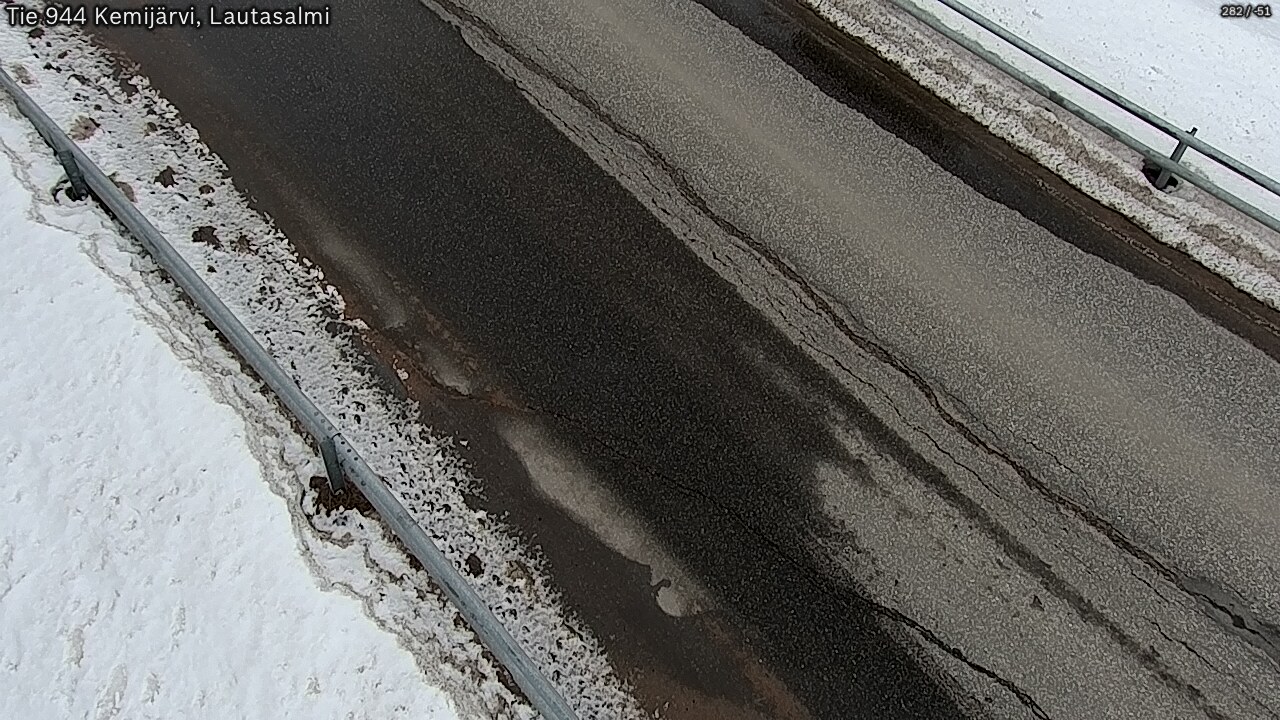 Weather Camera Image Road 944 Kemijärvi, Lautasalmi, Kemijärvi, Lappi